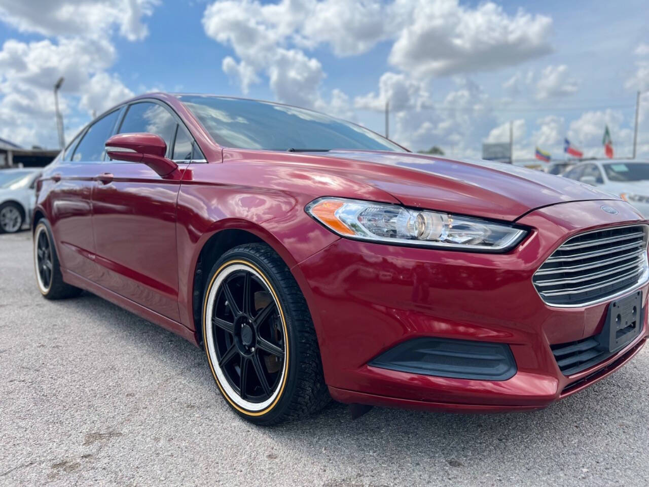 2013 Ford Fusion for sale at J-R Auto Sales LLC in Houston, TX