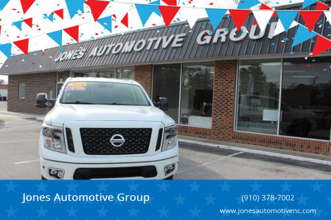 2019 Nissan Titan for sale at Jones Automotive Group in Jacksonville NC