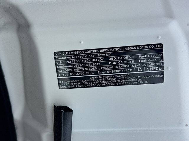 2022 Nissan Altima 2.5 SR