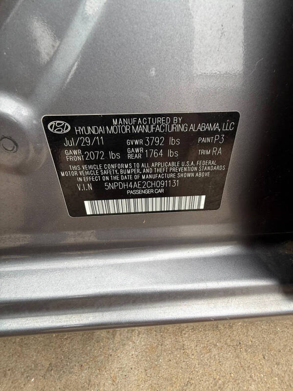 2012 Hyundai Elantra GLS