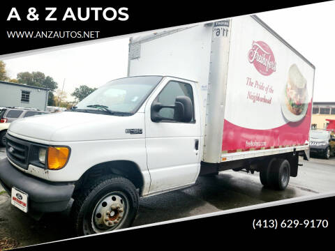 2003 Ford E-Series Chassis for sale at A & Z AUTOS in Westfield MA