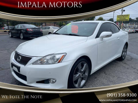 2010 Lexus IS 250C