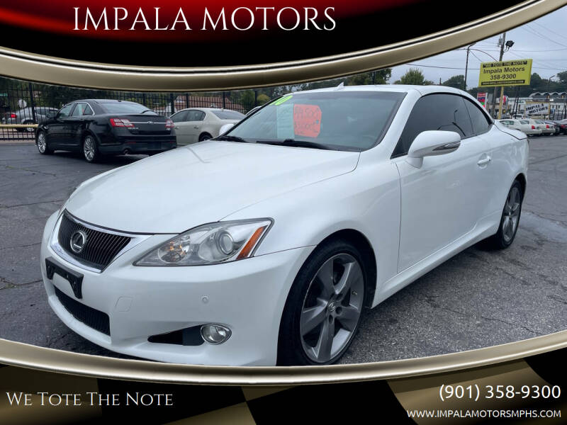 2010 Lexus IS 250C