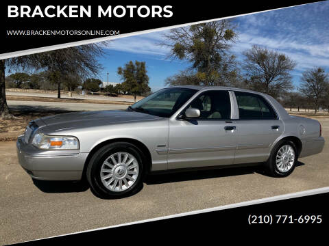 2009 Mercury Grand Marquis for sale at BRACKEN MOTORS in San Antonio TX