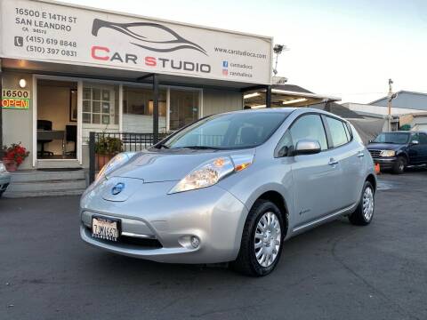 2015 Nissan LEAF for sale at Car Studio in San Leandro CA
