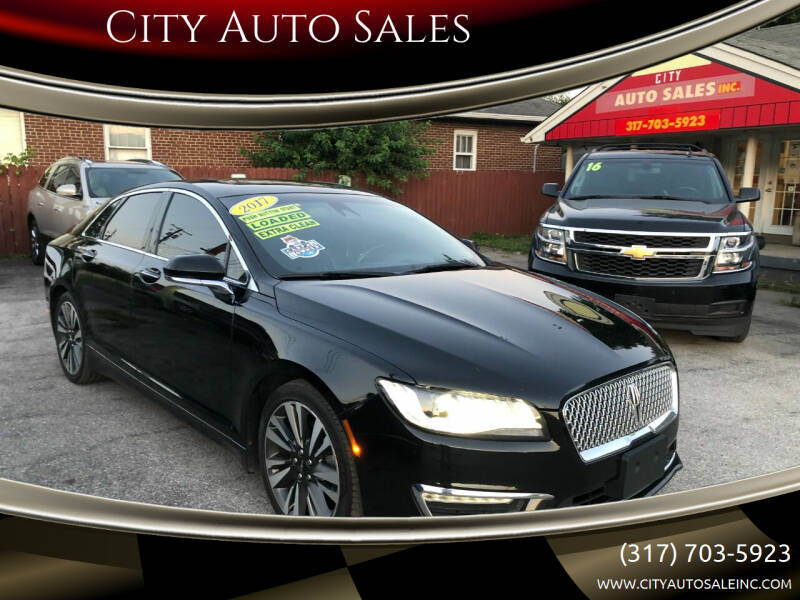 2017 Lincoln MKZ for sale at City Auto Sales in Indianapolis IN