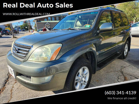 2006 Lexus GX 470 for sale at Real Deal Auto Sales in Manchester NH