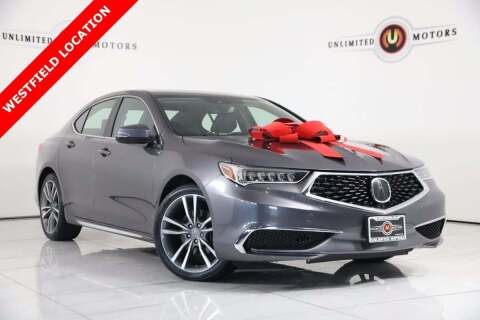 2019 Acura TLX for sale at INDY'S UNLIMITED MOTORS - UNLIMITED MOTORS in Westfield IN