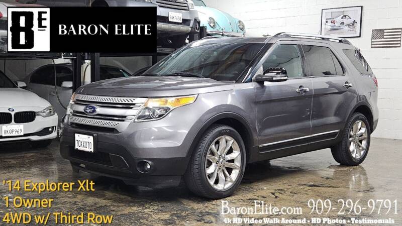 2014 Ford Explorer for sale at Baron Elite in Upland CA