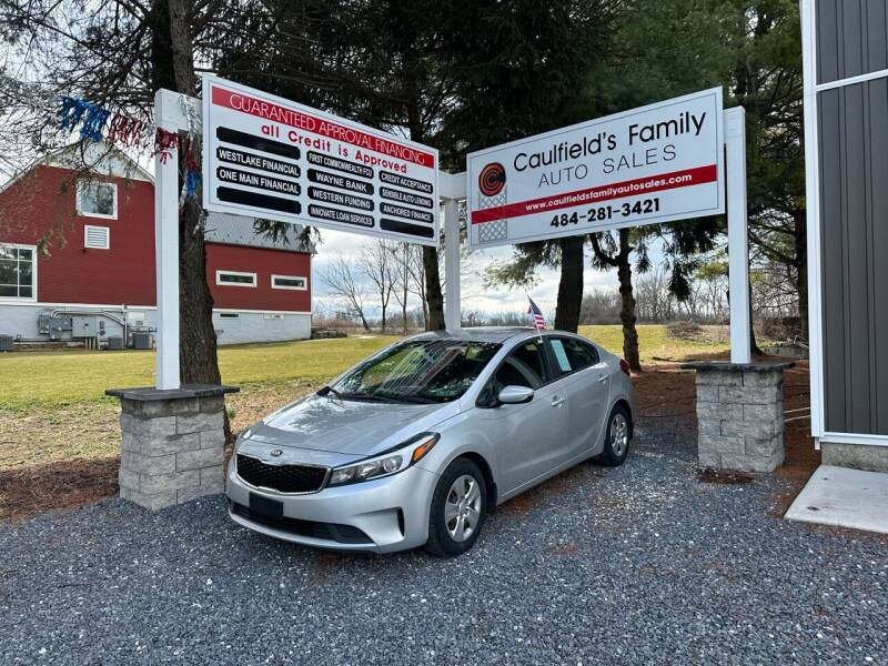2018 Kia Forte for sale at Caulfields Family Auto Sales in Bath PA
