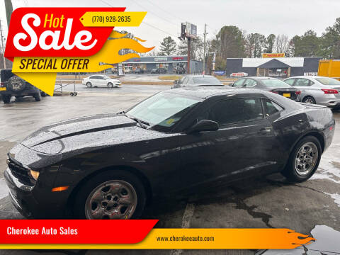 2013 Chevrolet Camaro for sale at Cherokee Auto Sales in Acworth GA