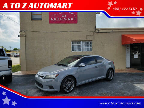 2011 Scion tC for sale at A TO Z  AUTOMART in West Palm Beach FL