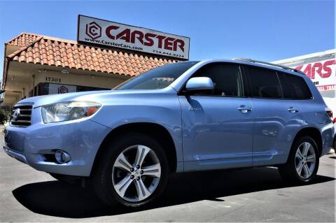2008 Toyota Highlander for sale at CARSTER in Huntington Beach CA