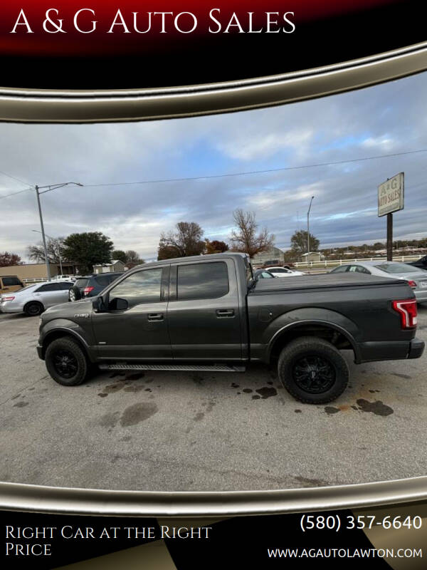 2017 Ford F-150 for sale at A & G Auto Sales in Lawton OK