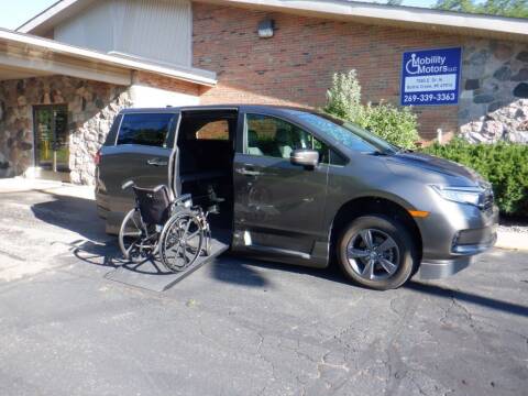 2021 Honda Odyssey for sale at Mobility Motors LLC - A Wheelchair Van in Battle Creek MI