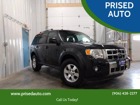 2011 Ford Escape for sale at PRISED AUTO in Gladstone MI