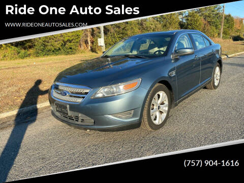 2010 Ford Taurus for sale at Ride One Auto Sales in Norfolk VA