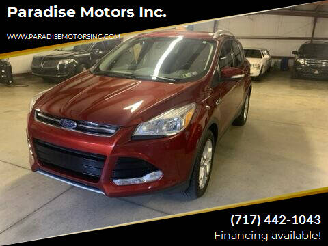 2016 Ford Escape for sale at Paradise Motors Inc. in Paradise PA