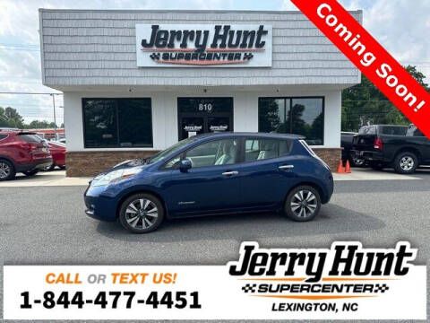 2016 Nissan LEAF for sale at Jerry Hunt Supercenter in Lexington NC
