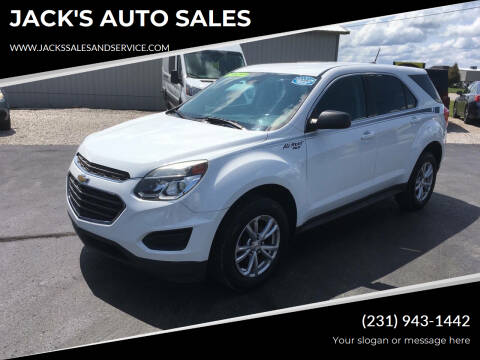 2017 Chevrolet Equinox for sale at JACK'S AUTO SALES in Traverse City MI