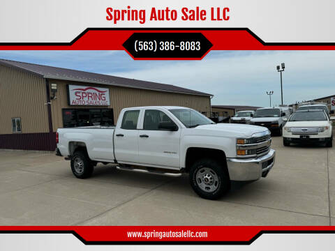 2016 Chevrolet Silverado 2500HD for sale at Spring Auto Sale LLC in Davenport IA