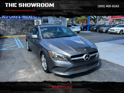 2017 Mercedes-Benz CLA for sale at THE SHOWROOM in Miami FL