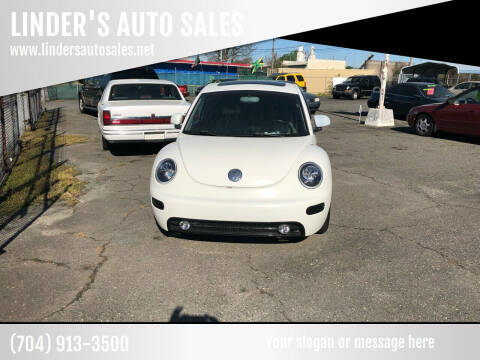 2000 Volkswagen New Beetle for sale at LINDER'S AUTO SALES in Gastonia NC