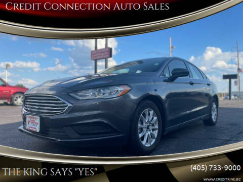 2018 Ford Fusion for sale at Credit Connection Auto Sales in Midwest City OK