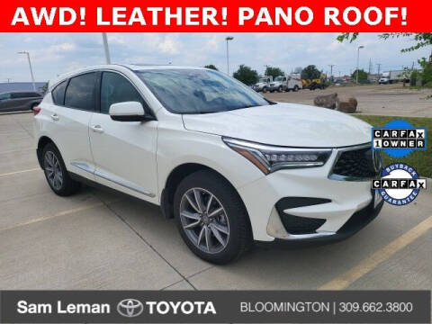2019 Acura RDX for sale at Sam Leman Toyota Bloomington in Bloomington IL