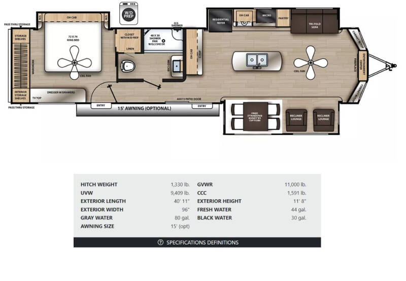 2024 Coachmen RV Catalina for sale at S & M WHEELESTATE SALES INC - Camper in Princeton NC