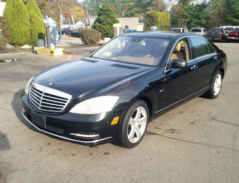 2012 Mercedes-Benz S-Class for sale at RTE 123 Village Auto Sales Inc. in Attleboro MA