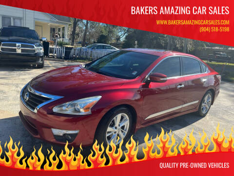 2015 Nissan Altima for sale at Bakers Amazing Car Sales in Jacksonville FL