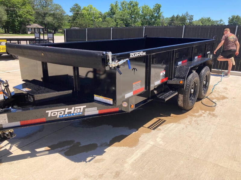 2024 Top Hat 83” x 14’ DPX 140 Dump Trailer