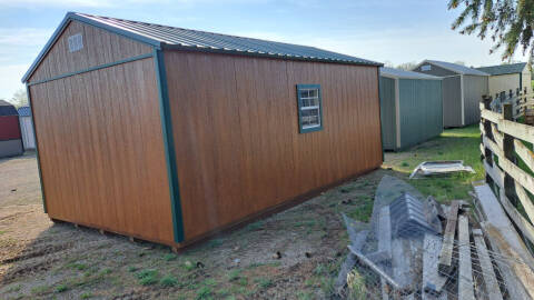  Custom Sheds On Hwy 10 12x20 Carriage Style Shed SOLD for sale at Dave's Auto Sales & Service in Weyauwega WI