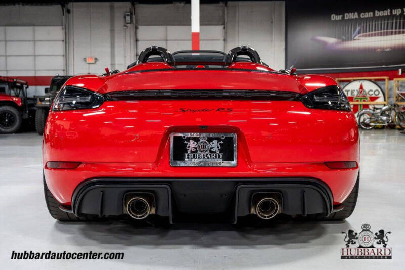 2025 Porsche 718 Boxster Spyder RS