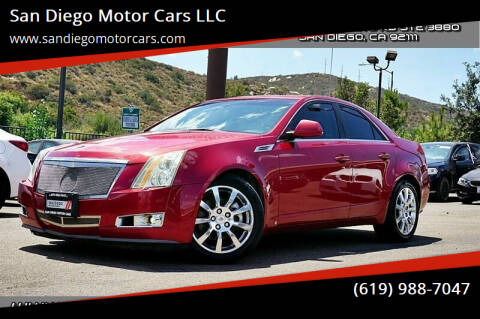 2008 Cadillac CTS for sale at San Diego Motor Cars LLC in Spring Valley CA