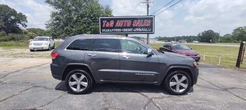 2015 Jeep Grand Cherokee for sale at T & G Auto Sales in Florence AL