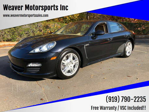2011 Porsche Panamera for sale at Weaver Motorsports Inc in Cary NC