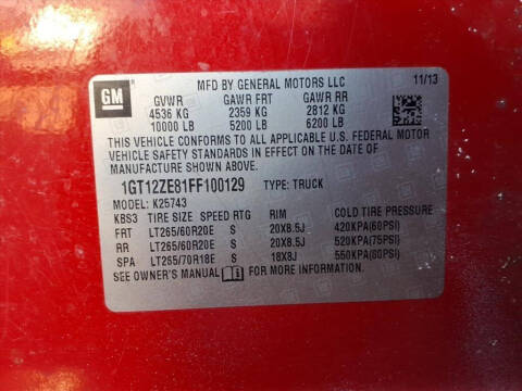 2015 GMC Sierra 2500HD