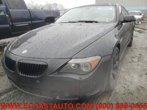 2005 BMW 6 Series for sale at East Coast Auto Source Inc. in Bedford VA