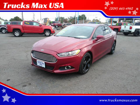 2016 Ford Fusion for sale at Trucks Max USA in Manteca CA