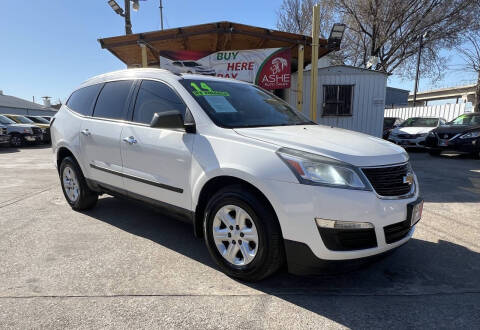 2014 Chevrolet Traverse for sale at ASHE AUTO SALES WICHITA FALLS TX & ASHE AUTO SALES in Dallas TX
