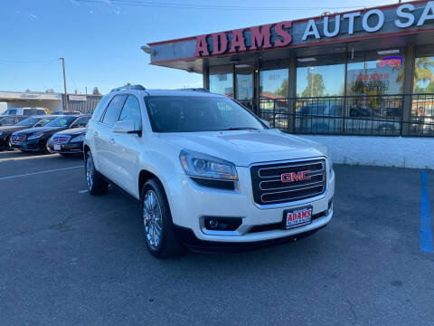 2014 GMC Acadia for sale at Adams Auto Sales CA in Sacramento CA