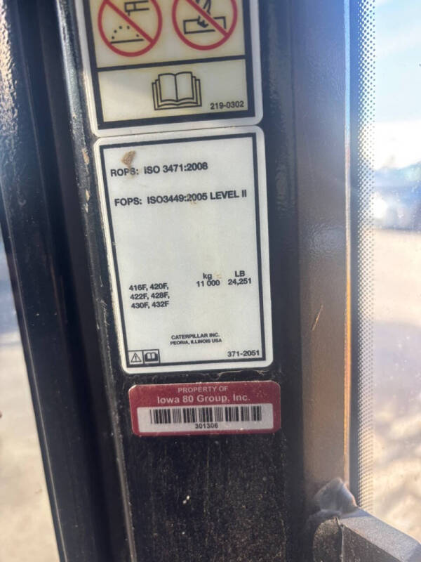 2012 Caterpillar 420F