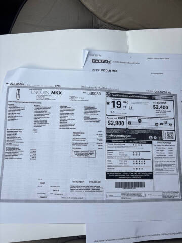 2013 Lincoln MKX
