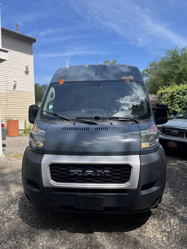 Used 2020 RAM ProMaster Cargo Van Base with VIN 3C6URVJG4LE108530 for sale in Westport, MA