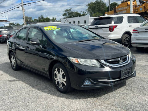 2013 Honda Civic for sale at MetroWest Auto Sales in Worcester MA