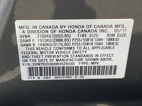 2011 Acura MDX SH-AWD w/Tech