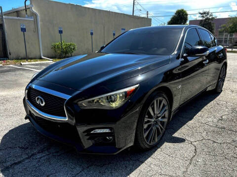 2016 Infiniti Q50 Red Sport 400