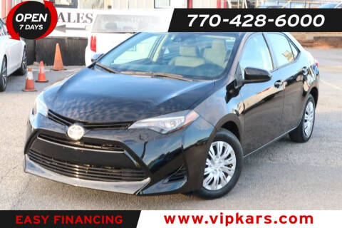 2017 Toyota Corolla for sale at VIP Kars in Marietta GA